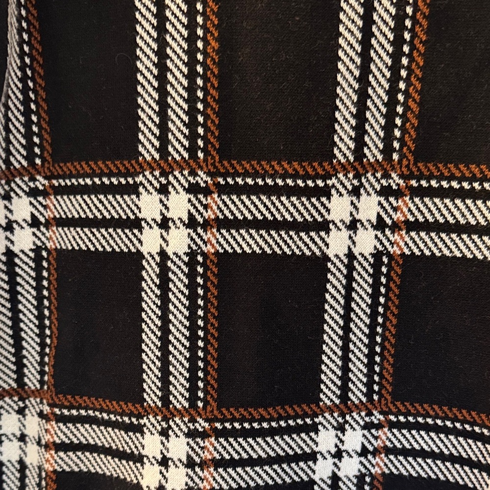 Ann Taylor Plaid Sweater Dress NWT - Picture 7 of 11